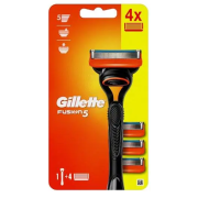 GILLETTE Fusion 5 strojček + žilety 4ks