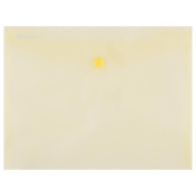 Plastový obal C5 s cvočkom DONAU žltý