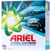ARIEL prášok box 1,265kg/23PD Lenor Unstoppables