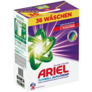 ARIEL prášok box 1,98kg/36PD Color