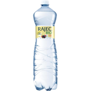 Pramenitá voda Rajec BIO nesladená Čierna ríbezľa a šípka 6 x 1,5 ℓ