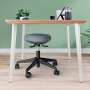 Ergonomická balančná stolička na sedenie Leitz Ergo s kolieskami
