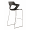 Barová stolička Aoki Bar, čierna